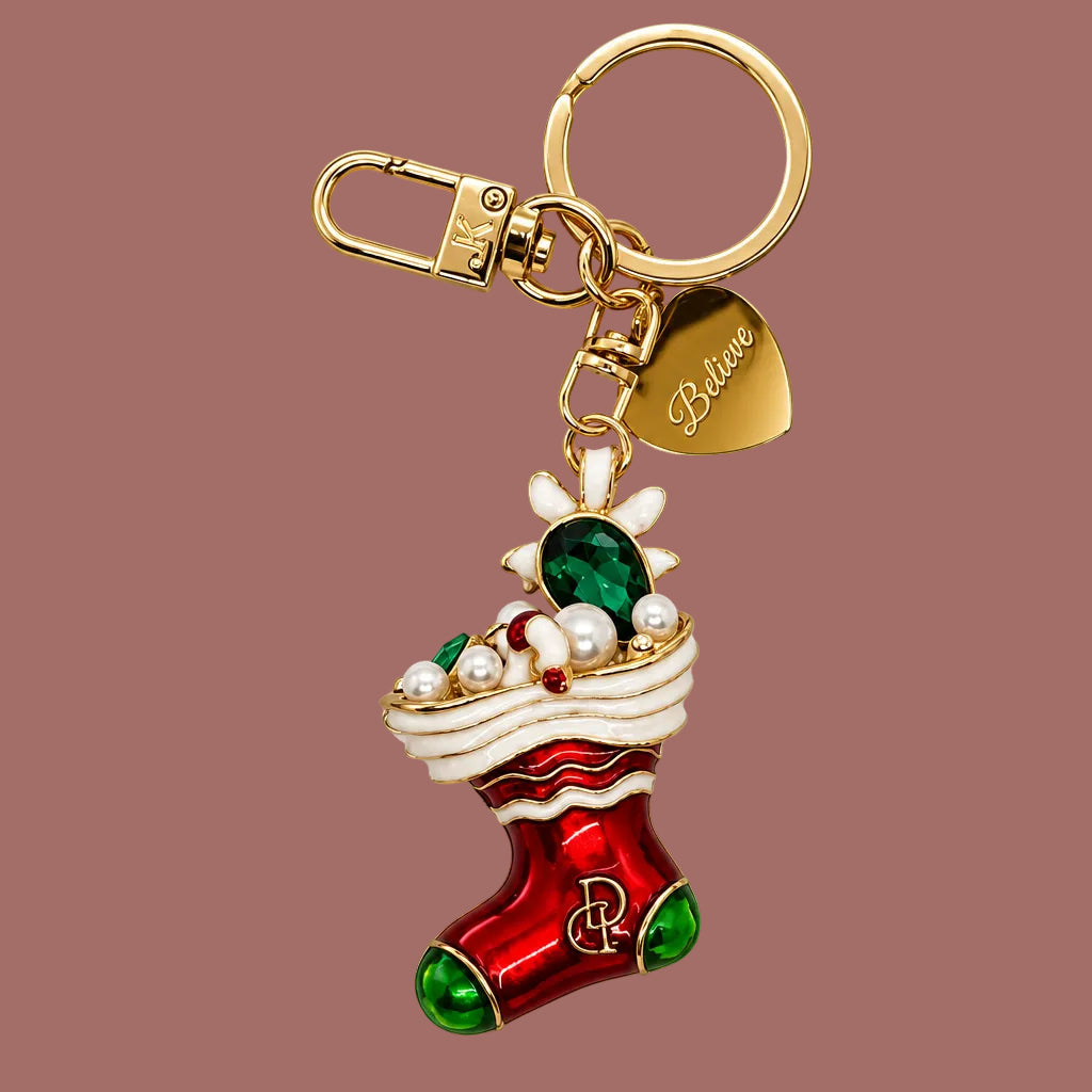 Jacqueline Kent - Believe Holiday Keychain