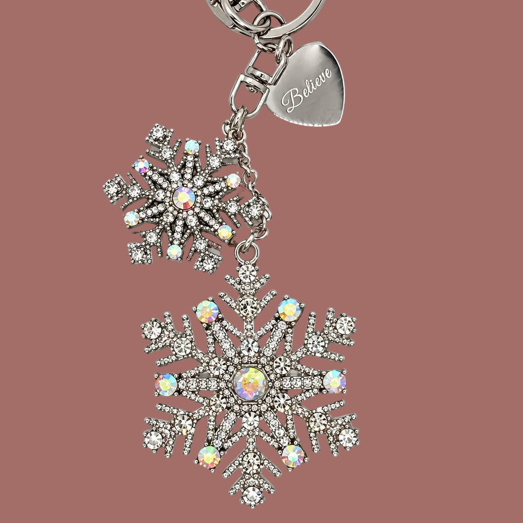 Jacqueline Kent - Believe Holiday Keychain