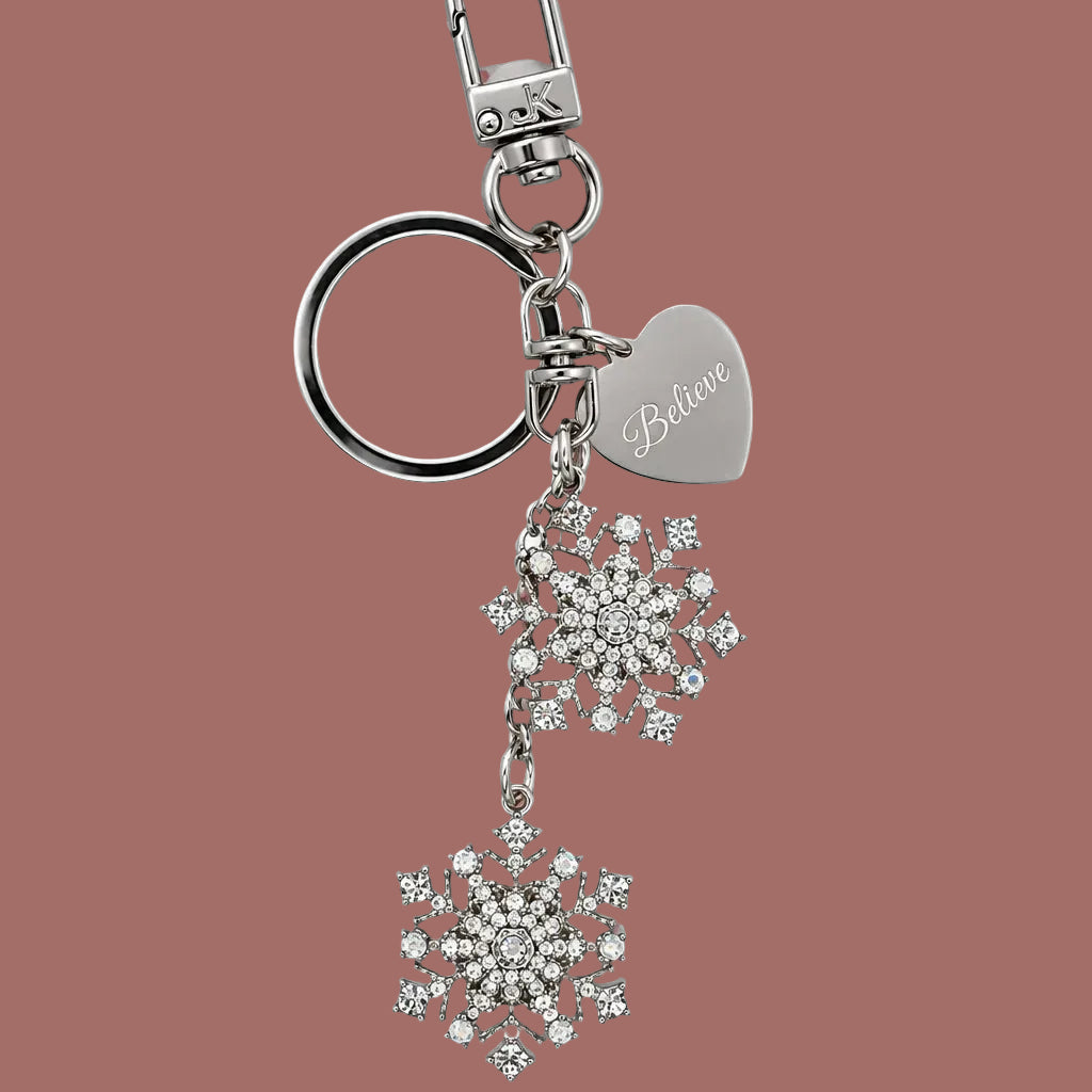 Jacqueline Kent - Believe Holiday Keychain