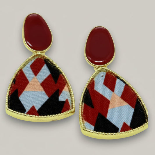 Audrey's - Mosaic Drop Earrings