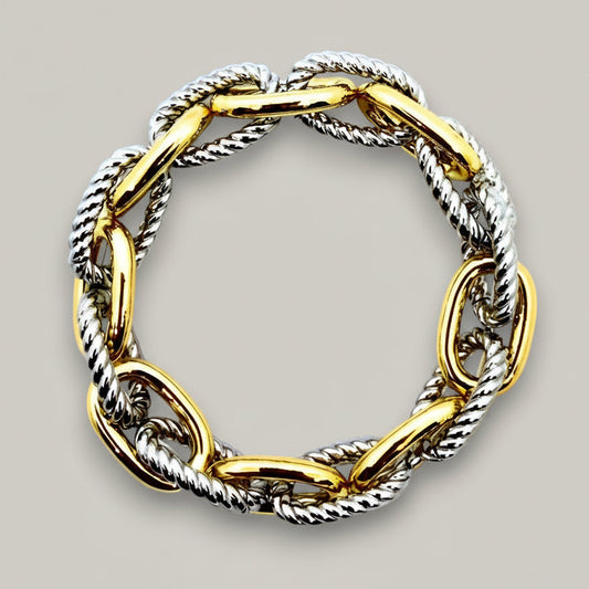 Audrey's - Interlace Luxe Link Bracelet