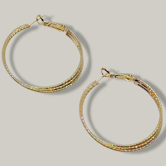Audrey's - Trio Hoop Earrings