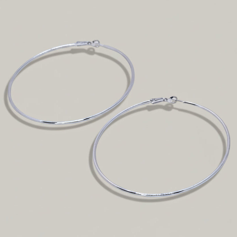 Audrey's - Glam Large Hoop Earrings