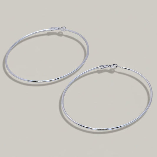 Audrey's - Glam Large Hoop Earrings