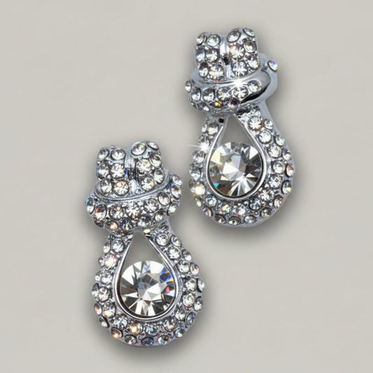 Audrey's - Lumière Knot Drop Studs