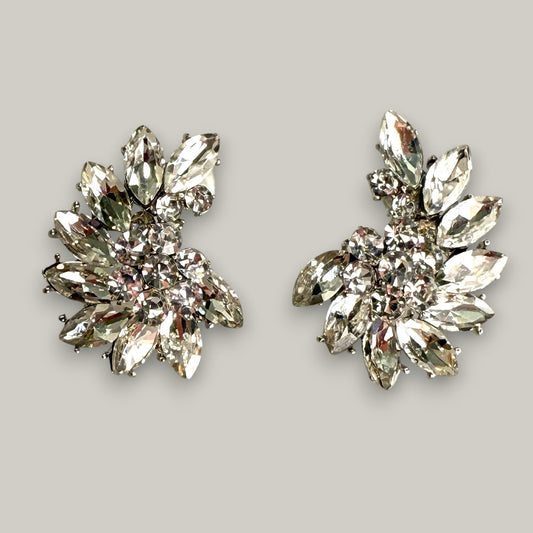 EL-KA - Sparkling Bloom Stud Earrings