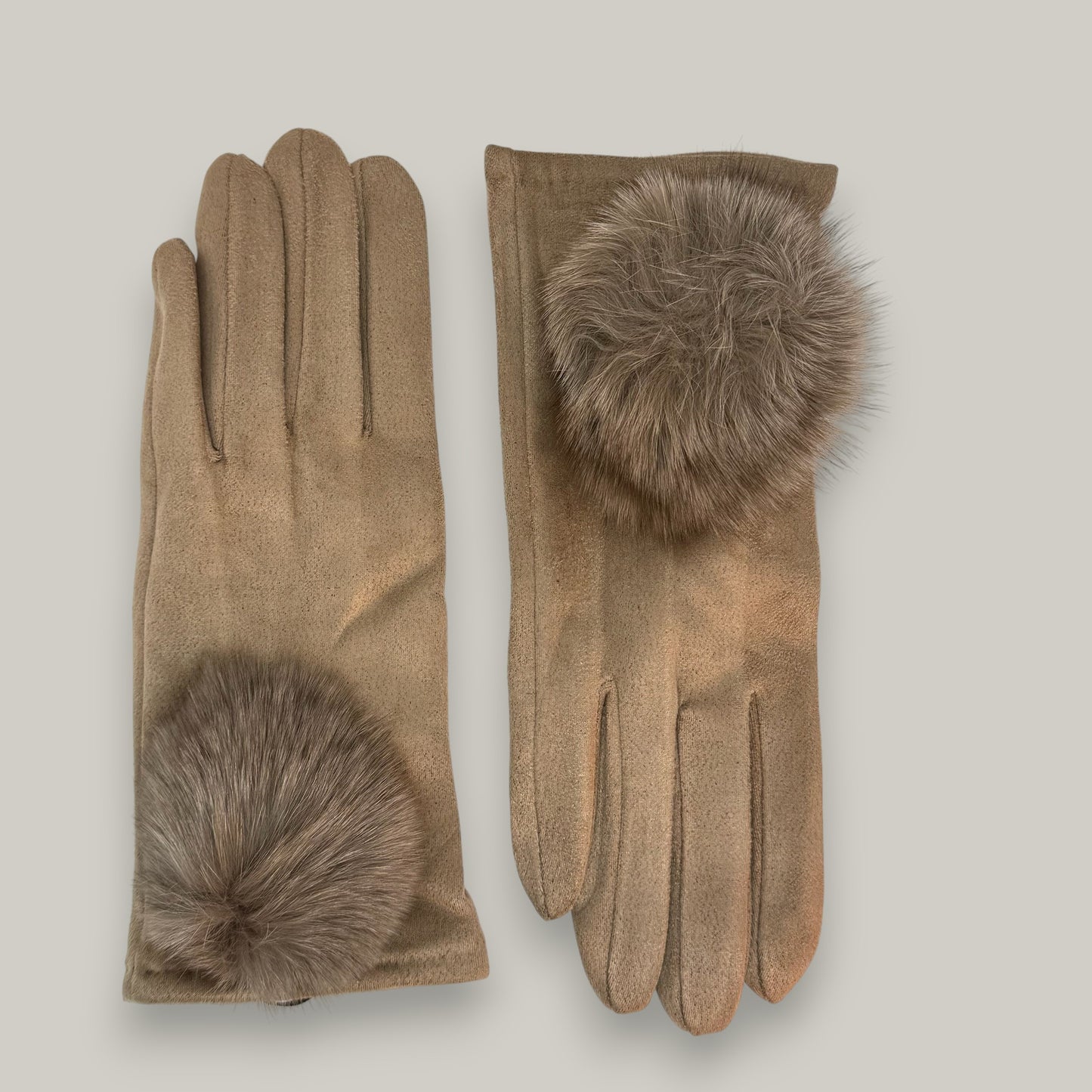 Miss Caprice - Pom Pom Gloves