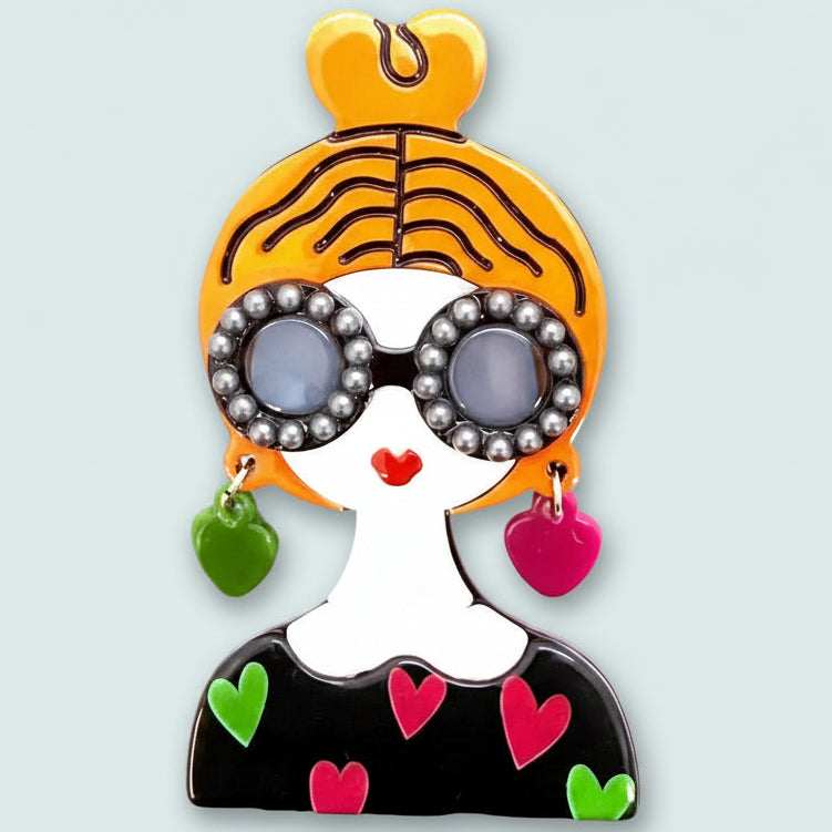 Audrey's - Pearl-Eyed Daydream Brooch