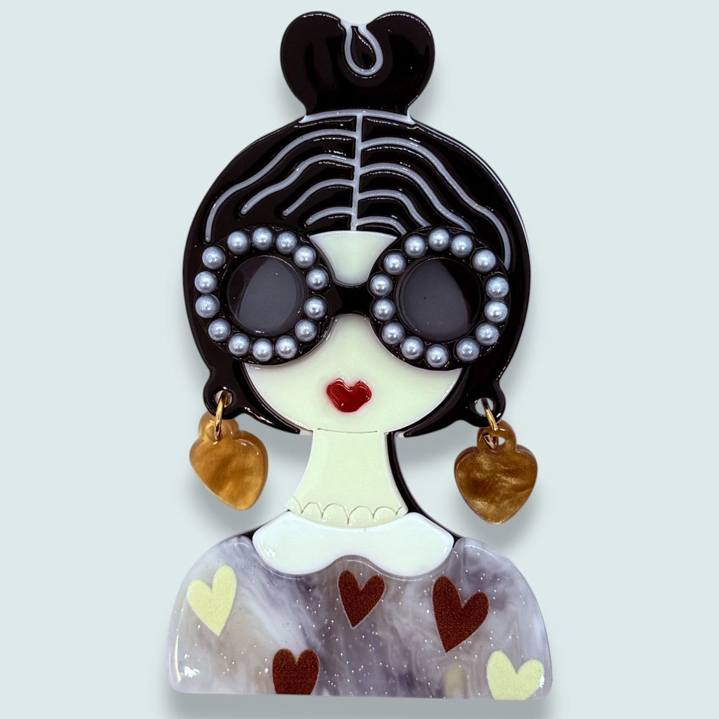 Audrey's - Pearl-Eyed Daydream Brooch