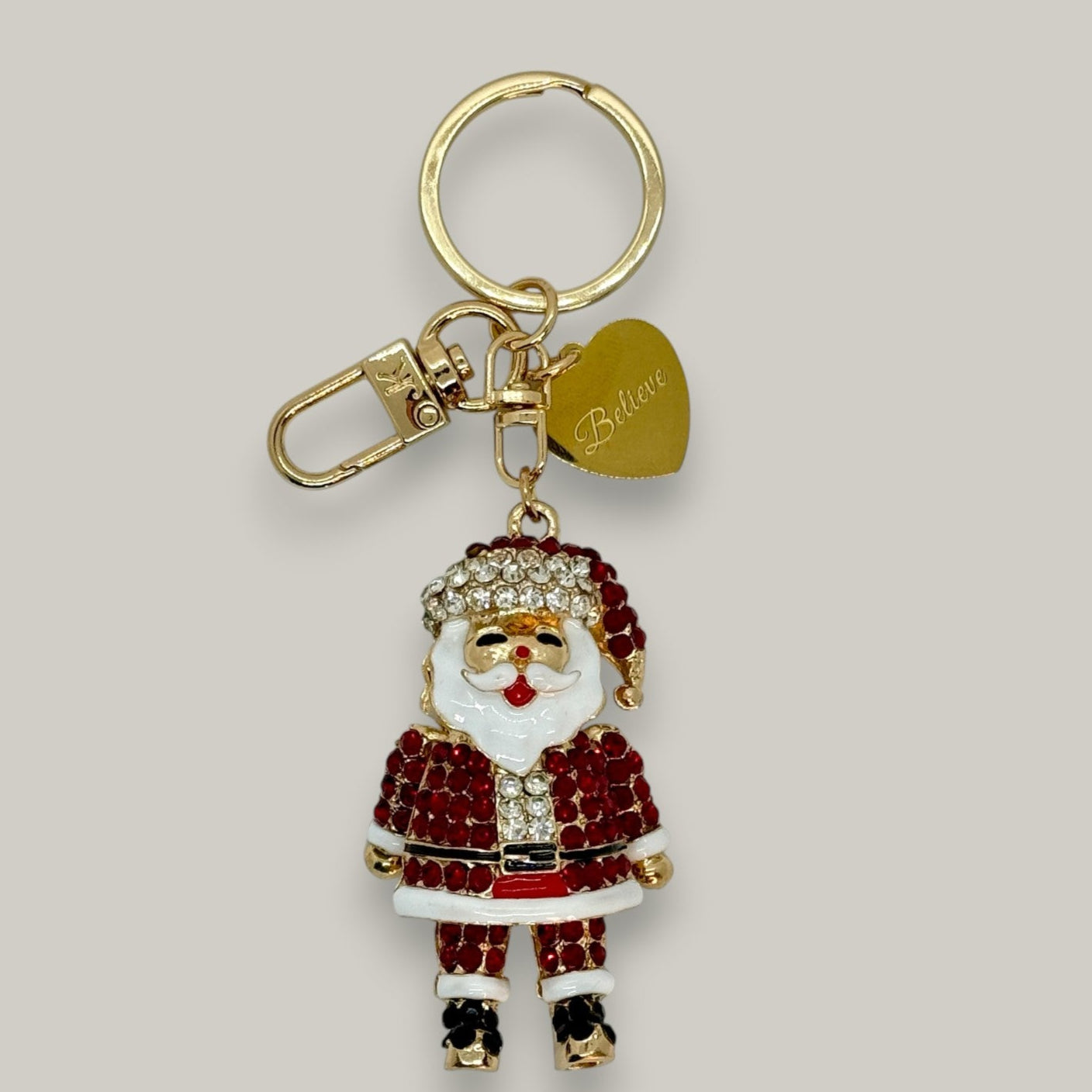 Jacqueline Kent - Santa Charm Keychain