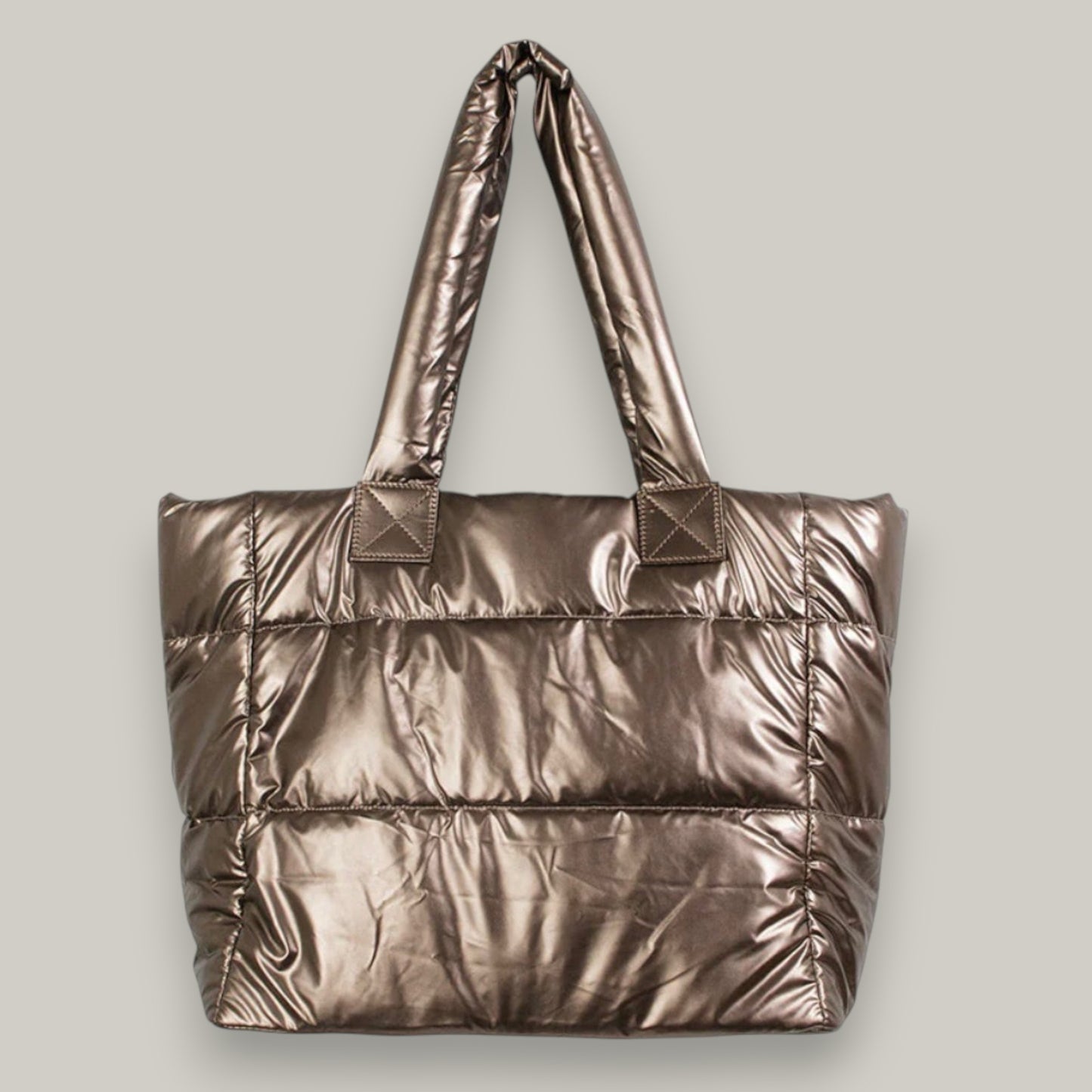Audrey's - Metallic Puffer Tote