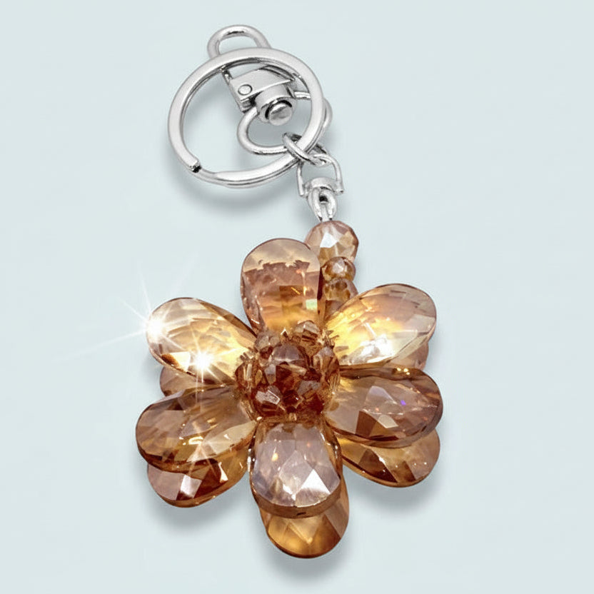 Jacqueline Kent - Luminous Bloom Flower Keychain