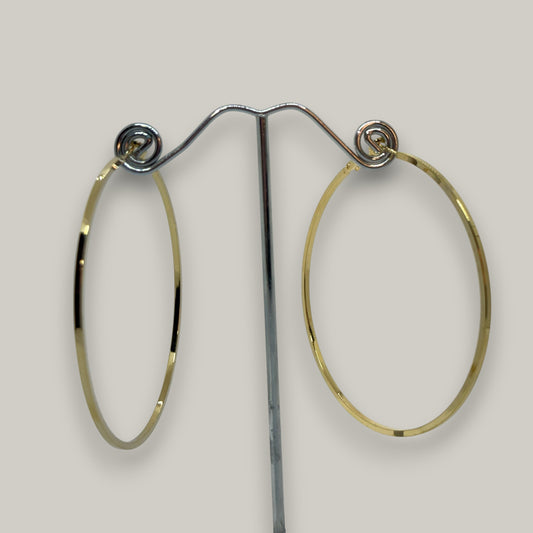 Evershine - Sleek Classic Hoop Earrings