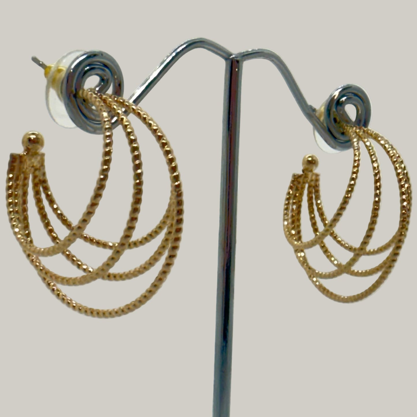 EL-KA - Spiral Hoop Earrings