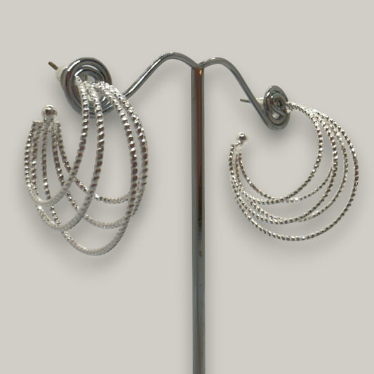 EL-KA - Spiral Hoop Earrings