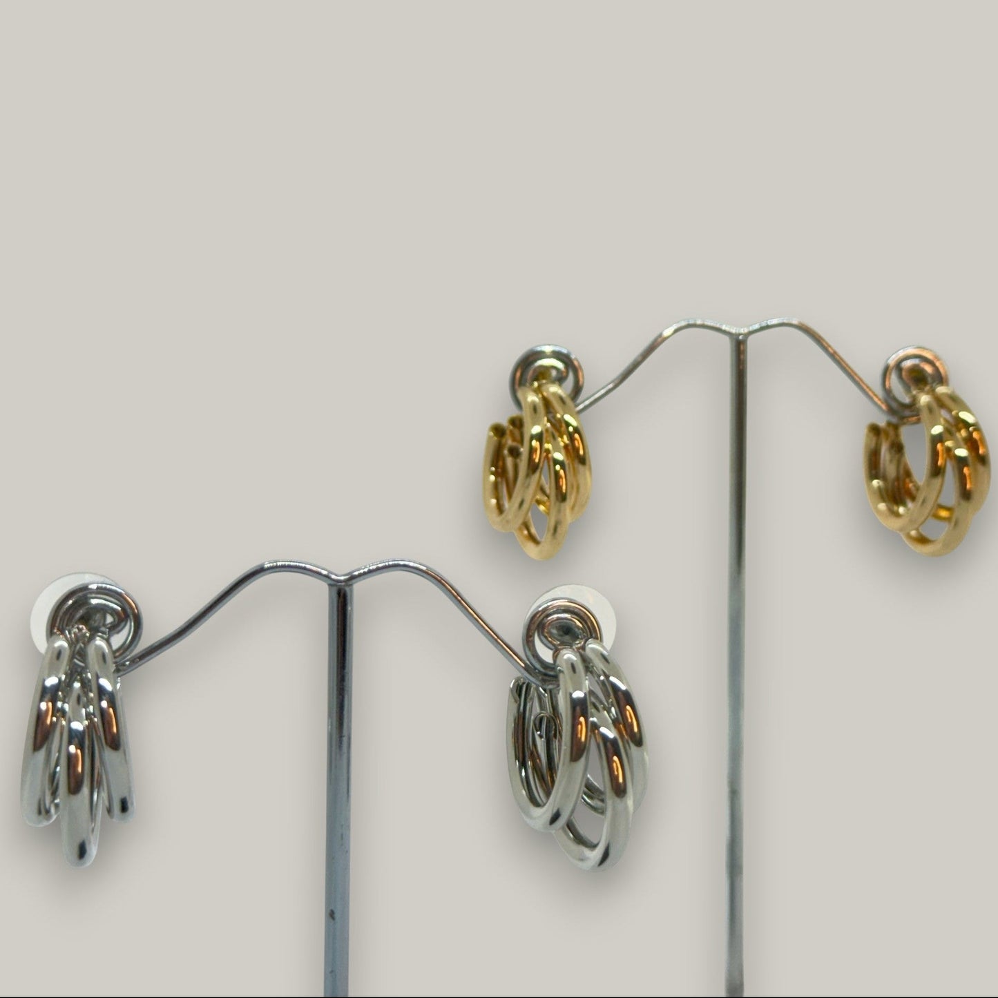 EL-KA - Triple Band Hoop Earrings