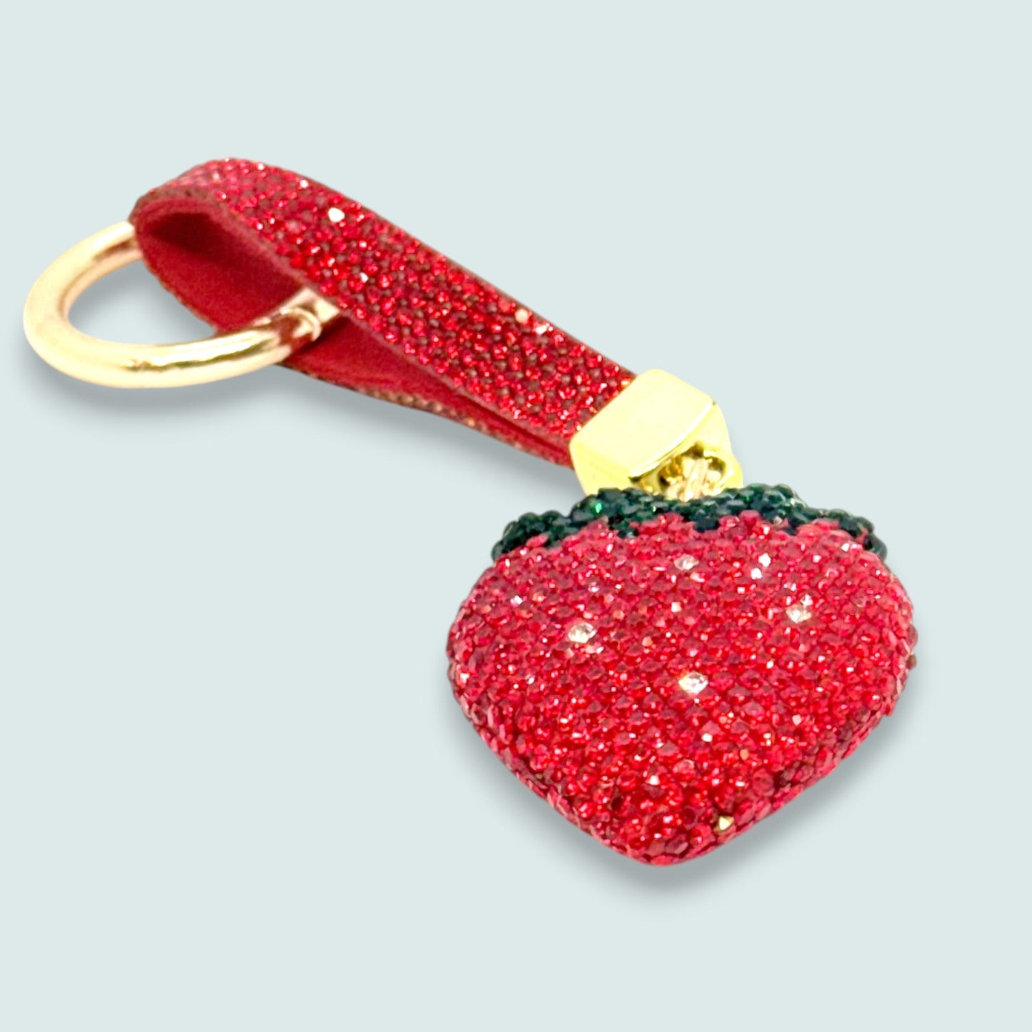 Audrey's - Strawberry Sparkle Purse Charm & Keychain