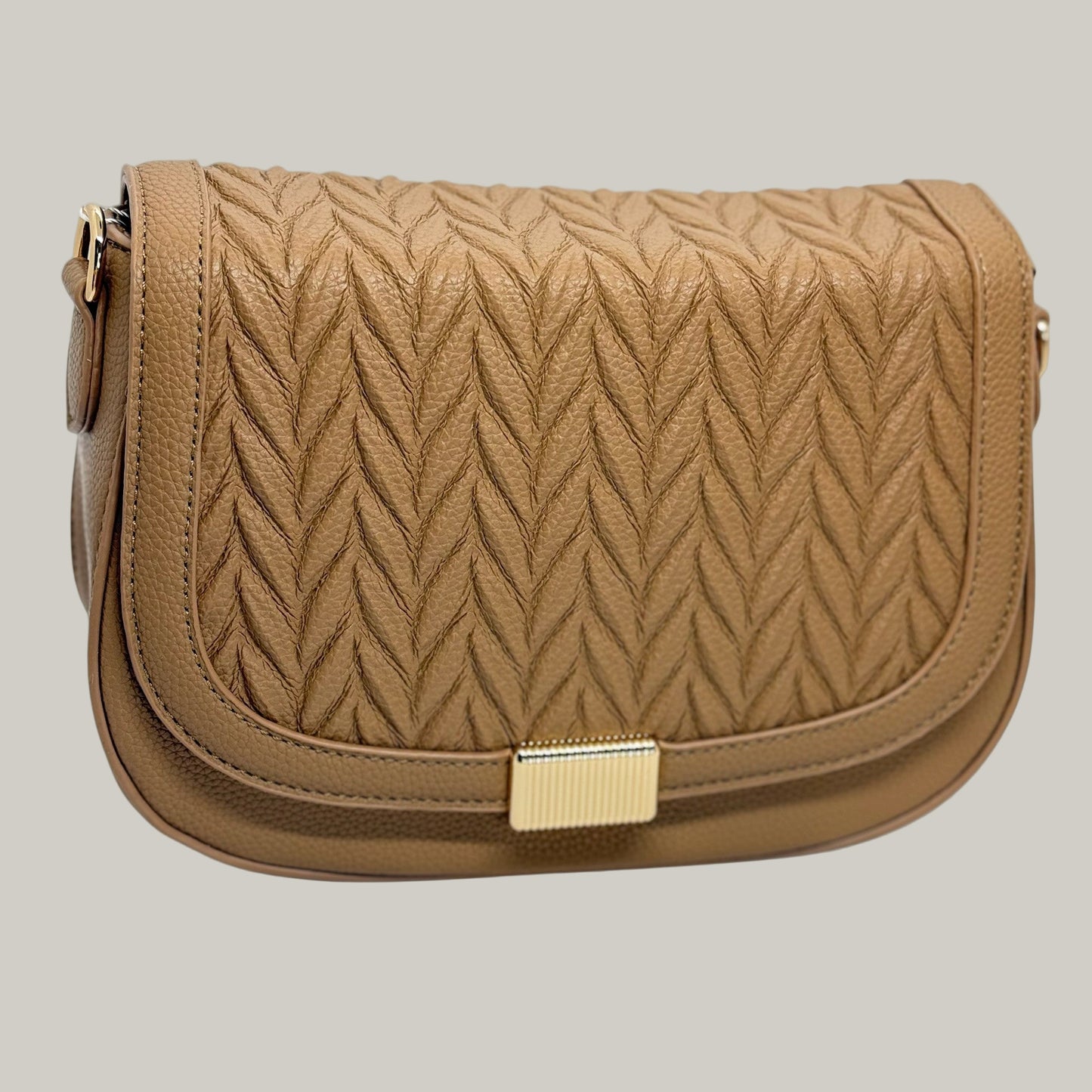 Alina - Textured Crossbody Purse