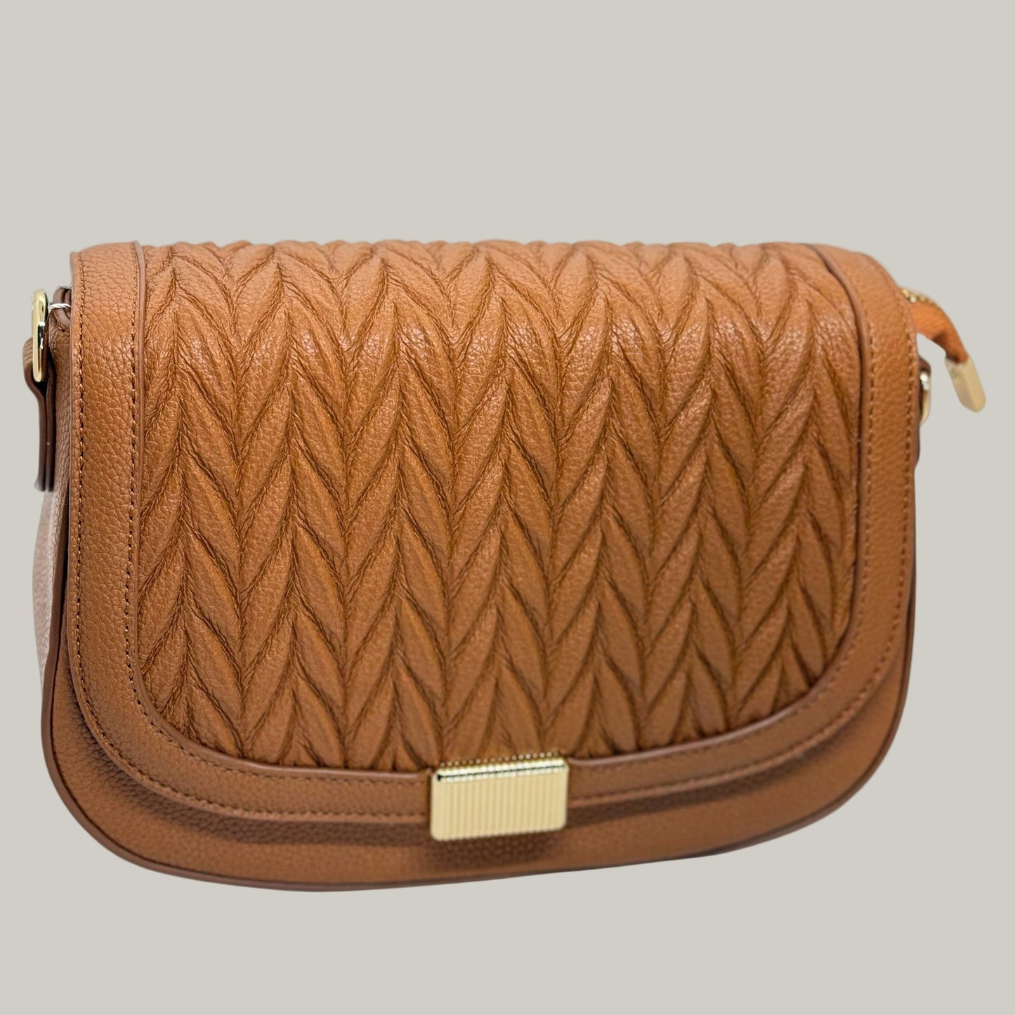 Alina - Textured Crossbody Purse