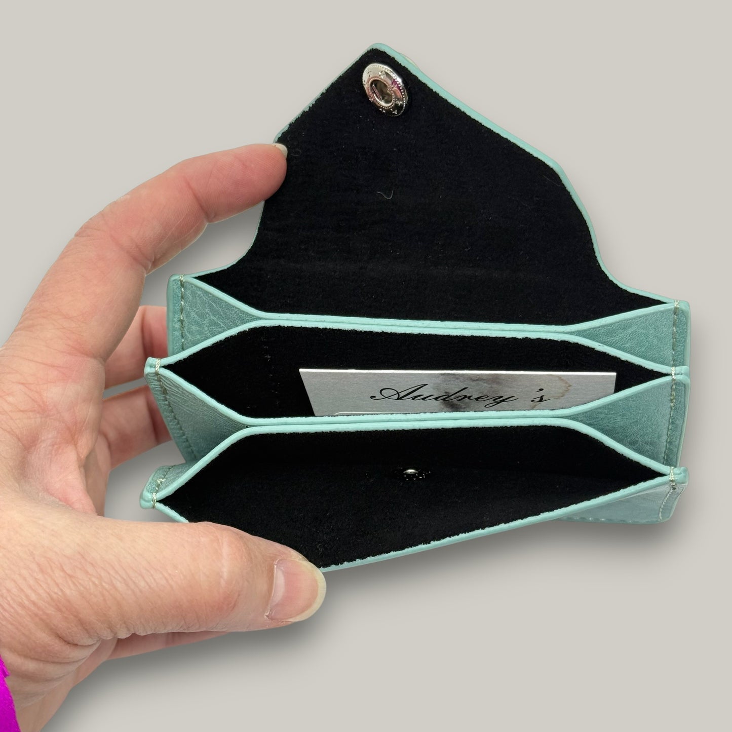 Audrey's - Classic Snap Card Holder