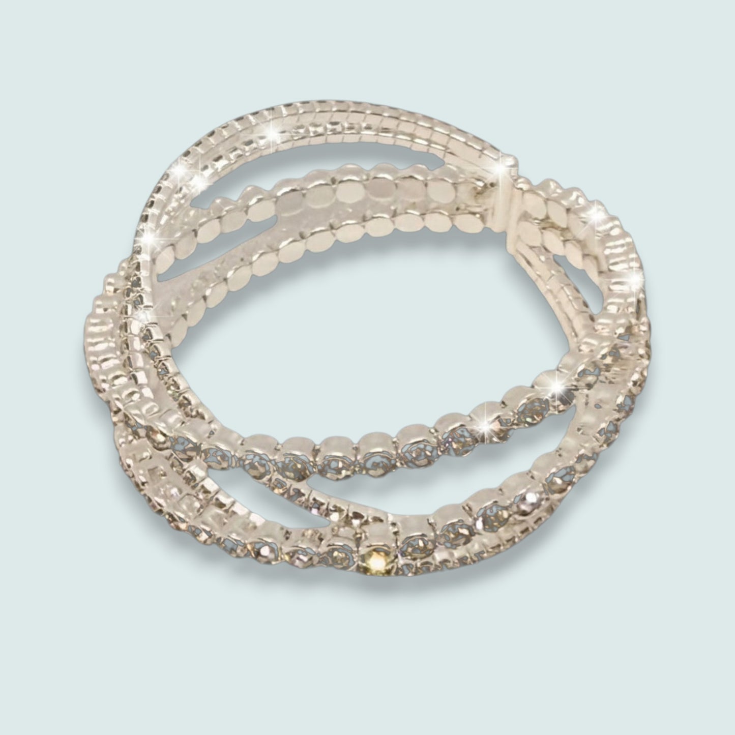 Audrey's - Radiant Luxe Crystal Wrap Bracelet