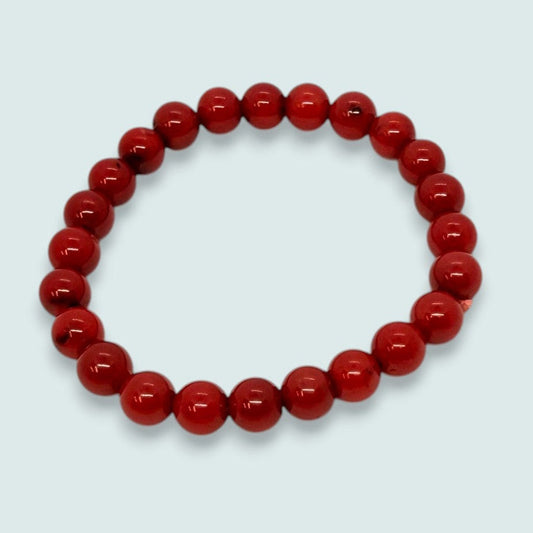 Audrey's - Polished Bead Stretch Bracelet