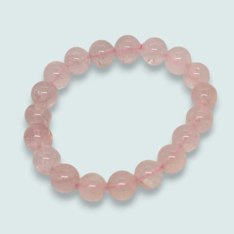 Audrey's - Blush Bead Stretch Bracelet