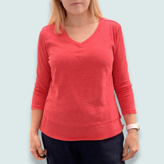 Escape - Soft Ease V-Neck Top