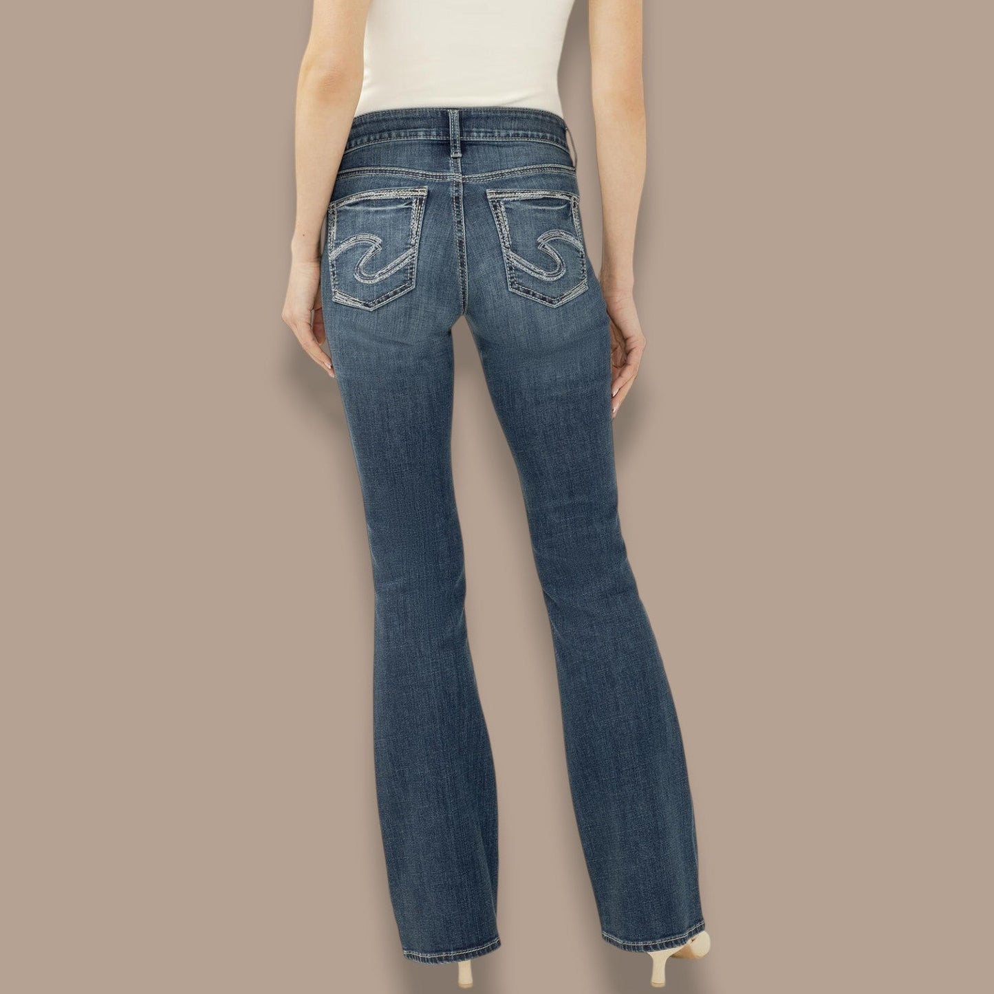 Silver Jeans - Suki Mid Rise Bootcut Luxe Stretch Jeans