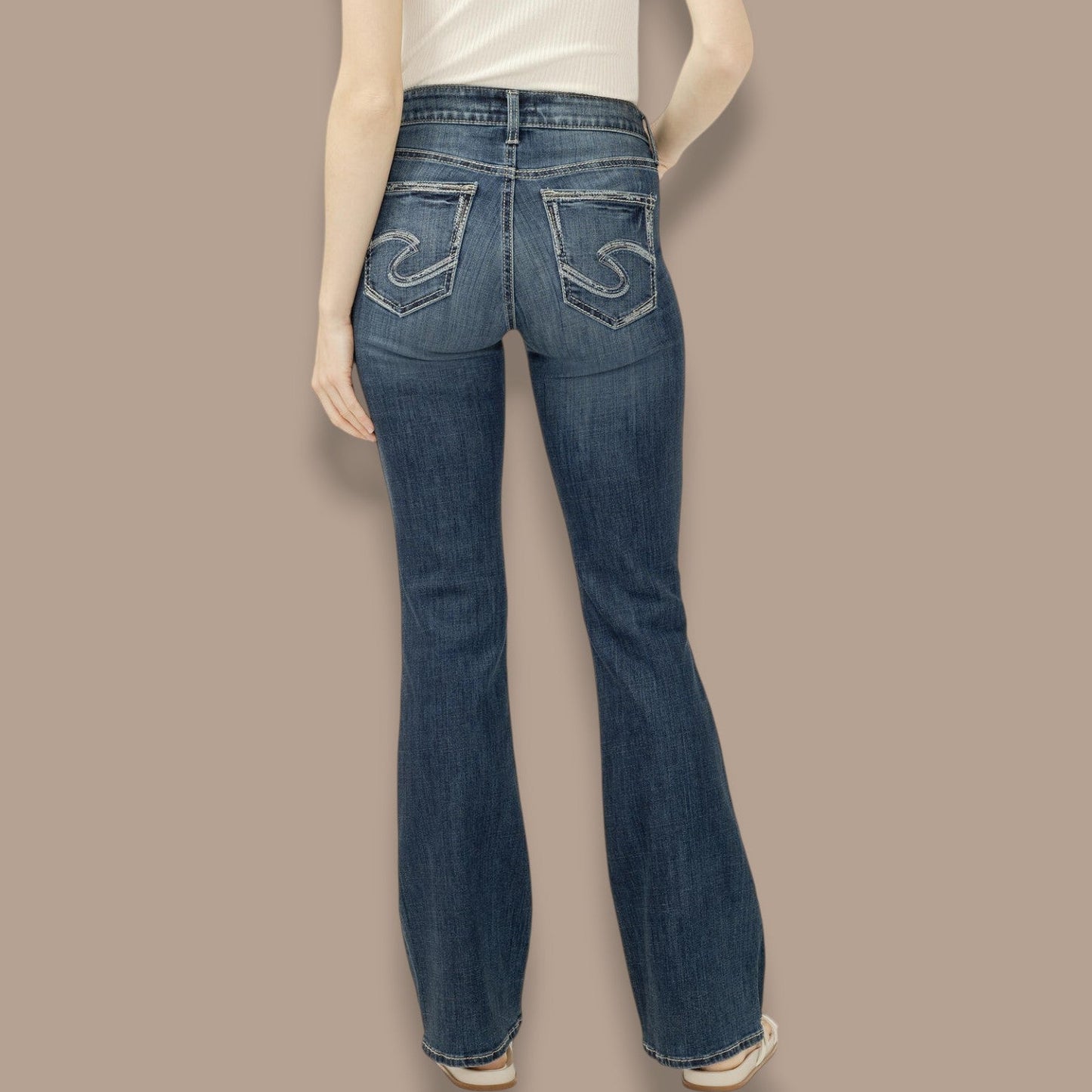 Silver Jeans - Suki Mid Rise Bootcut Luxe Stretch Jeans