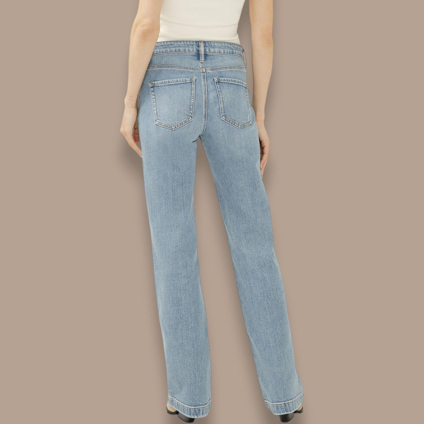 Silver Jeans - Avery High Rise Trouser Leg Jeans