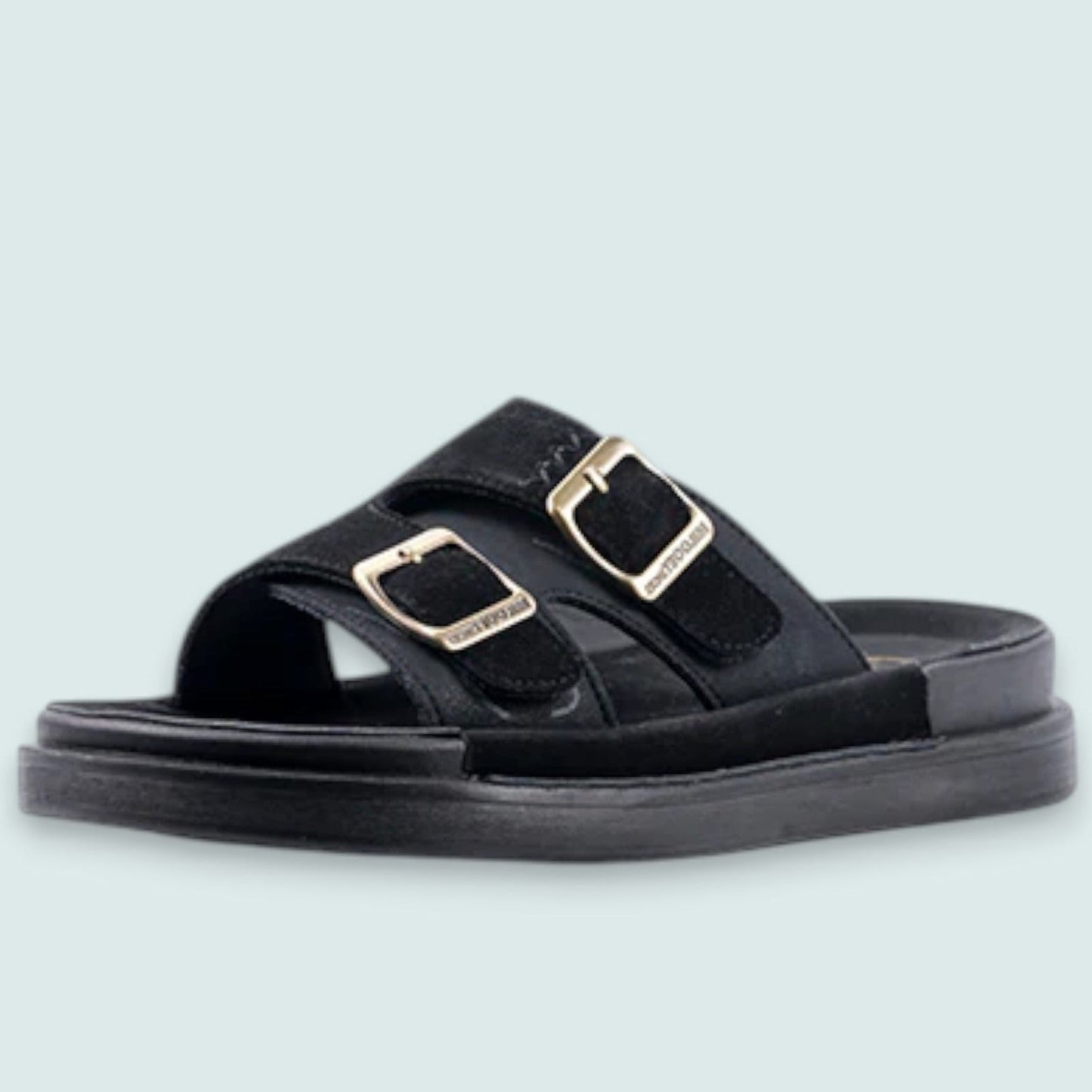 Little Empresses - Double Buckle Comfort Slide