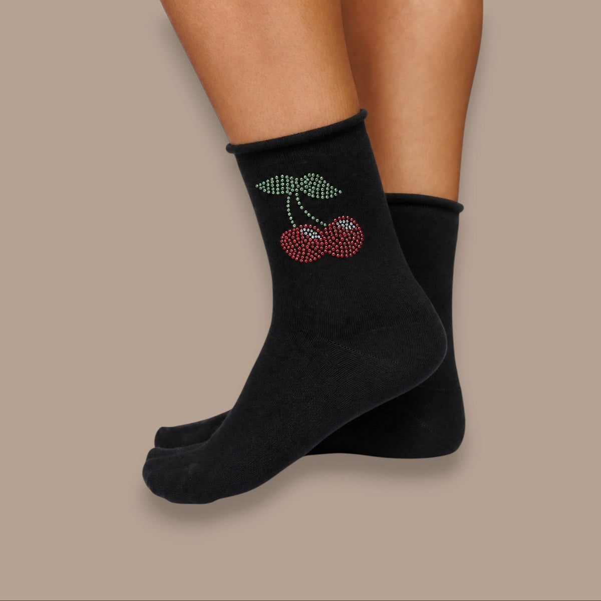 LimLim - Cotton Cherry Crystal Socks