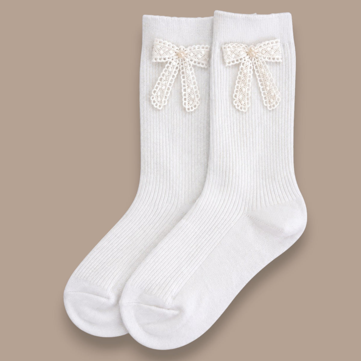 LimLim - Shimmer Bow Socks