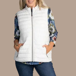 Moffi - Lightweight Quilted Zip-Front Vest