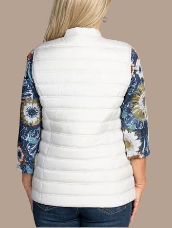Moffi - Lightweight Quilted Zip-Front Vest