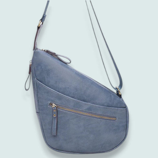 Audrey's - Diagonal Zip Crossbody Bag