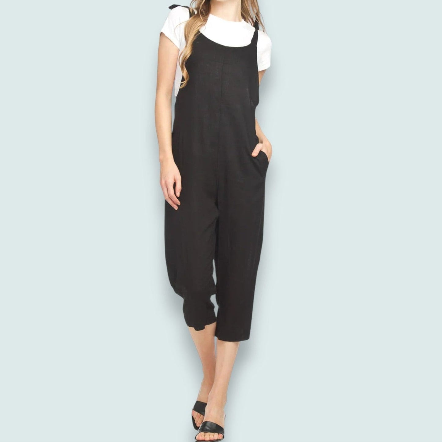 Papillon - Jumpsuit With Adjustable Tie Straps