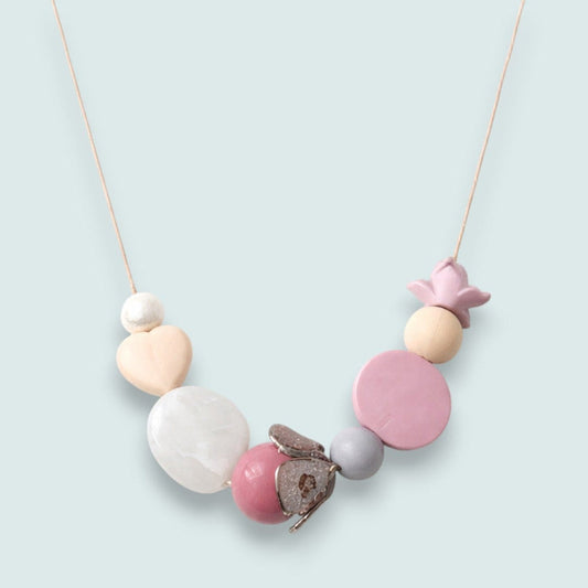 Audrey's - Blush Harmony Statement Necklace