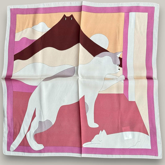 Tom & Eva - Animal Patterned Silk Scarf