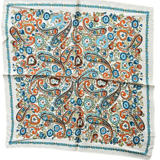 Difirenze - Autumn Bloom Paisley Scarf