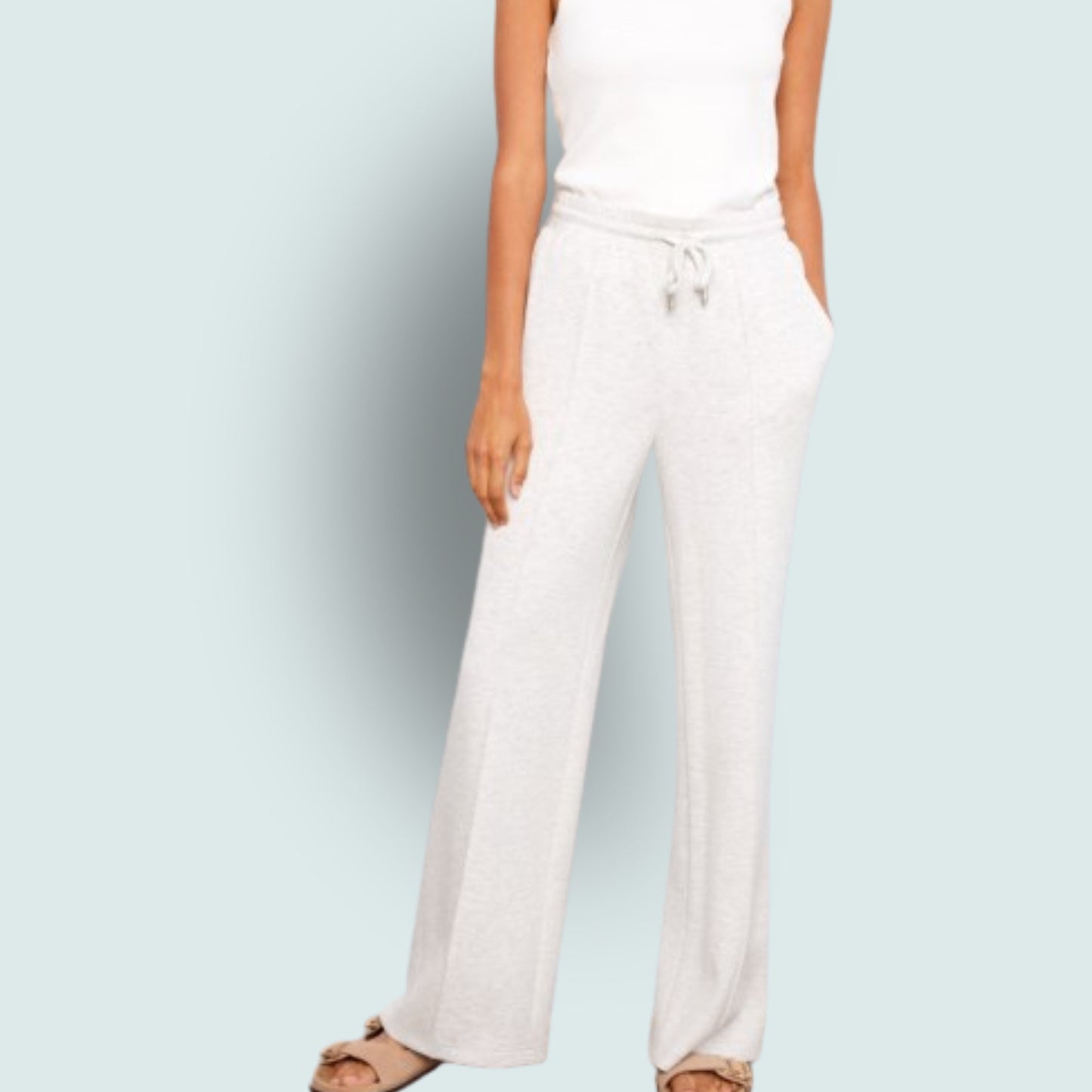 Charlie B - Wide Leg Scuba Pants
