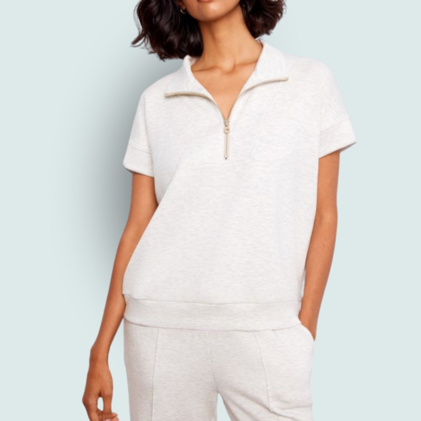 Charlie B - Short Sleeve 1/4-Zip