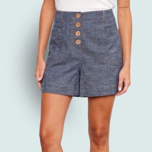 Charlie B - Stretch Button Fly Shorts