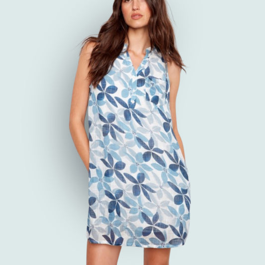 Charlie B - Henley Sleeveless Dress