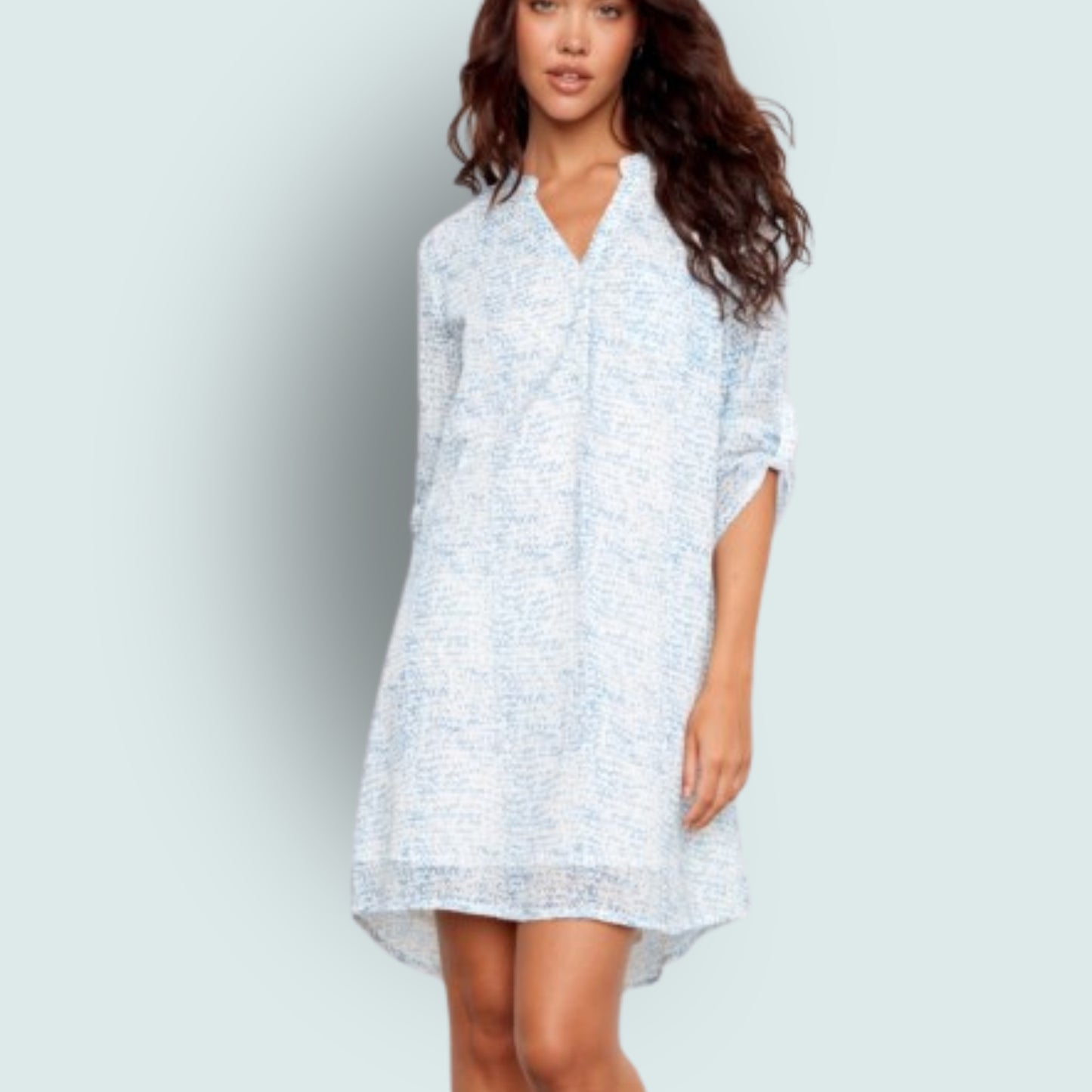 Charlie B - 3/4 Henley Dress