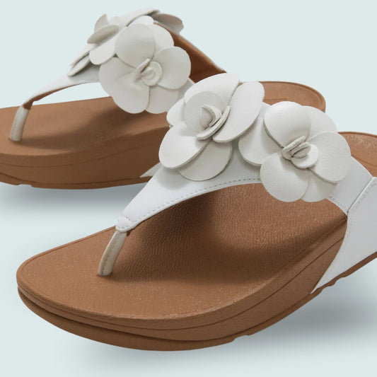FitFlop - Floral Toe-Post Sandal