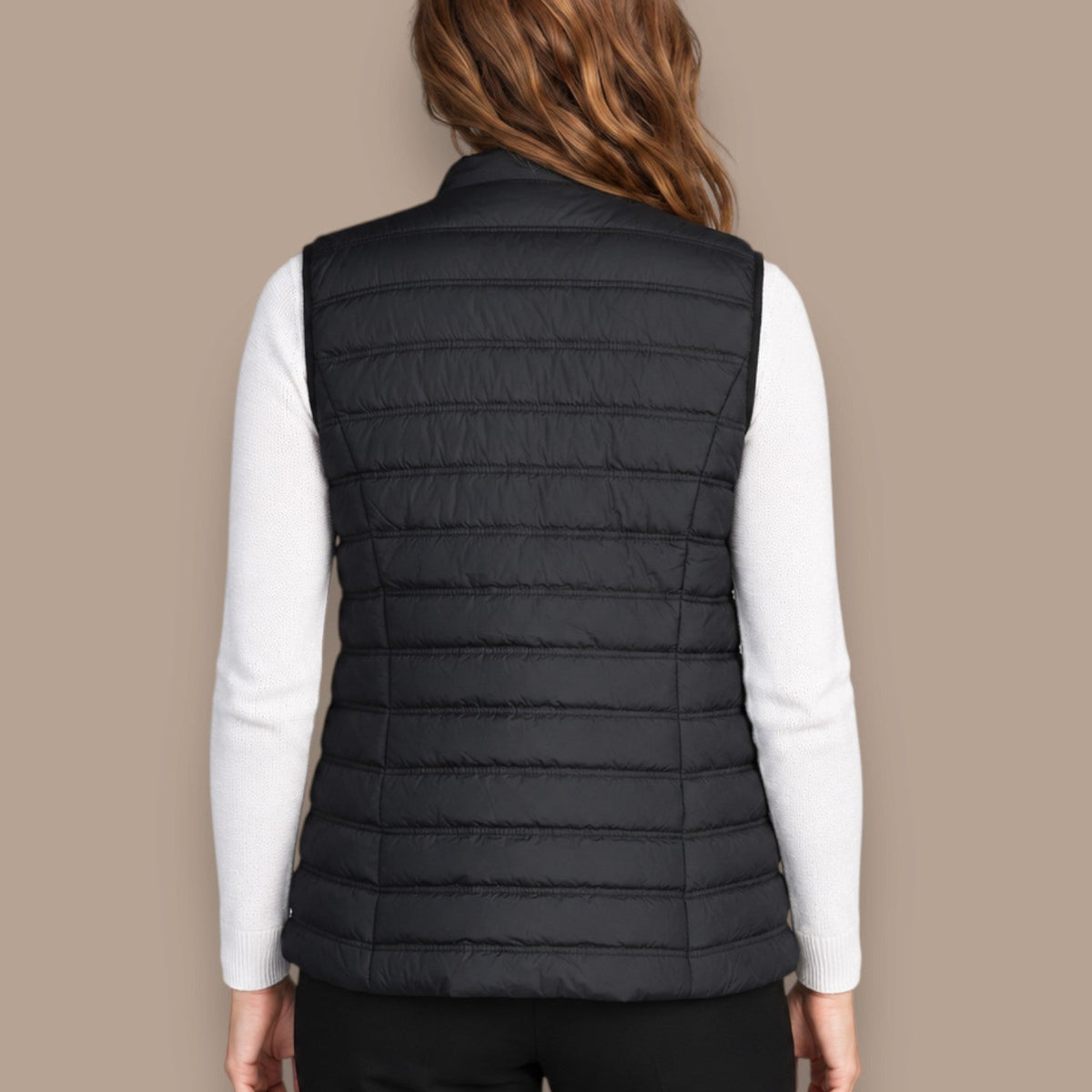 Moffi - Lightweight Quilted Zip-Front Vest
