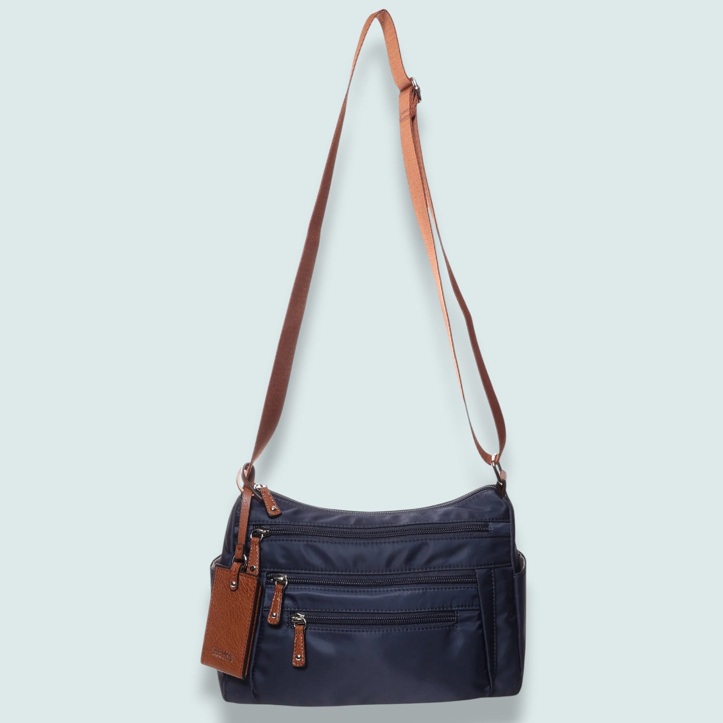 Seven Days - Multi-Zip Everyday Messenger Bag