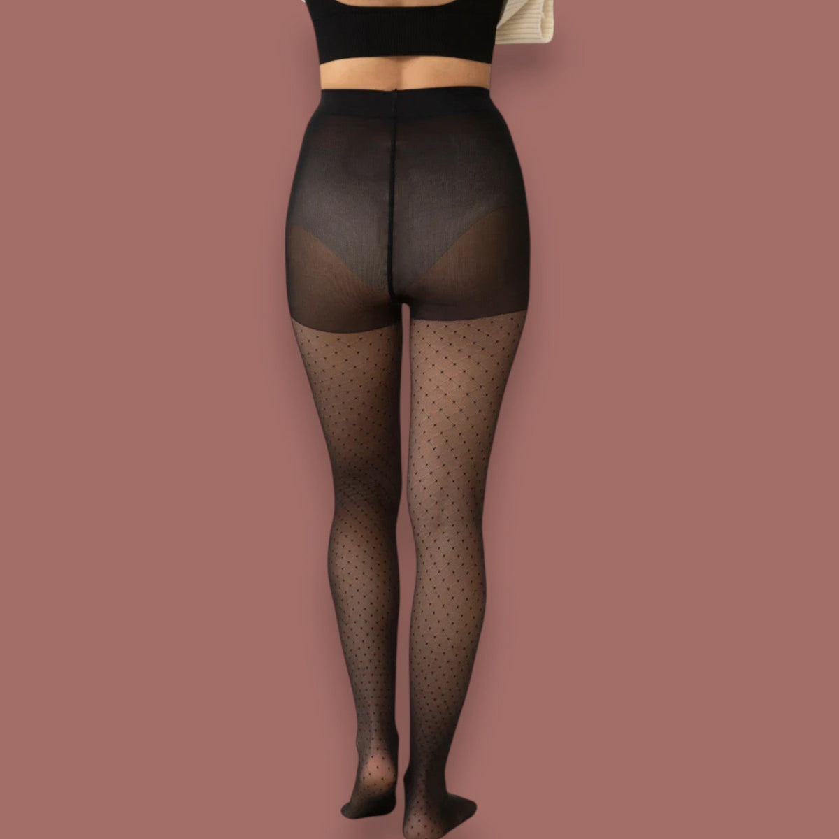 Rachel - Fishnet Style Tights